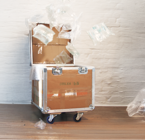 image of a flight case